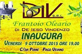 Inagurazione del frantoio invito